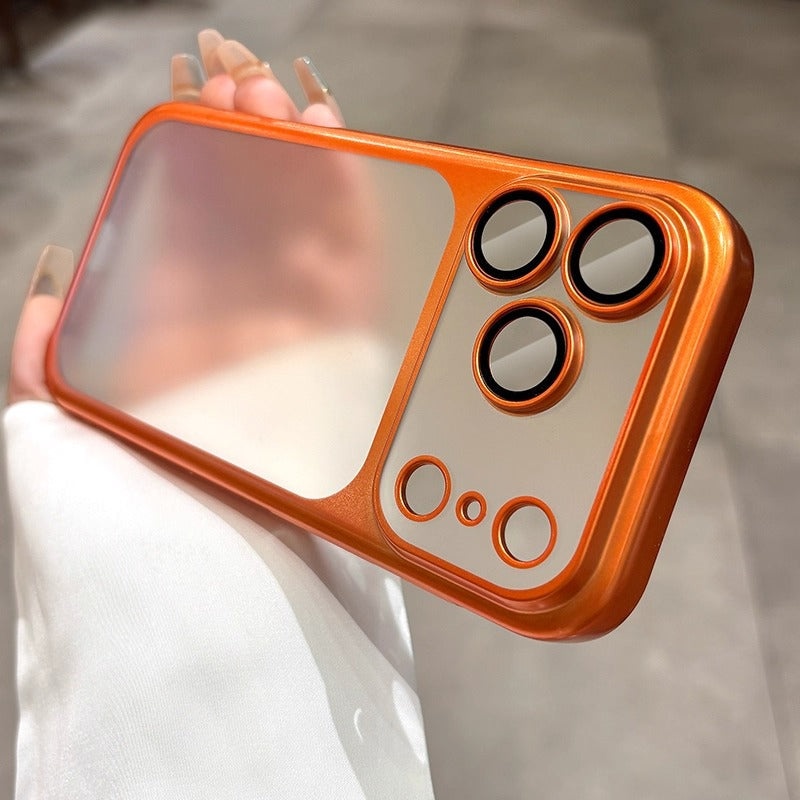 Glossy Transparent iPhone Case - Ultra-Thin Lens Protection