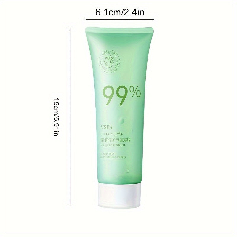 Aloe Vera Gel 99%  100g Hydrating Face & Body Moisturizer