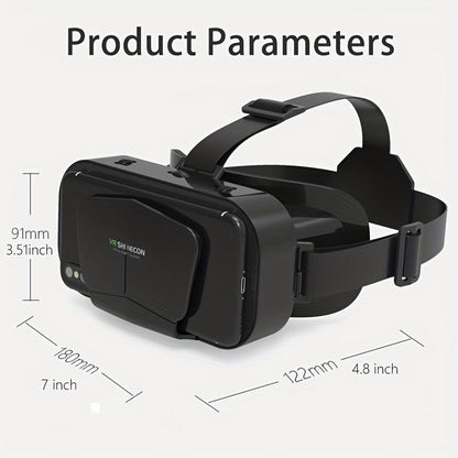 VR Headset Smart Virtual Reality Glasses VR Helmet for iPhone Android Smartphones Phone Lenses