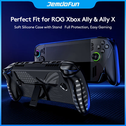 ROG Ally X Silicone Case with Stand - Shockproof Protective Cover