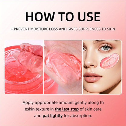 Collagen Jelly Face Cream - Hydrating Gel Moisturizer with Nicotinamide