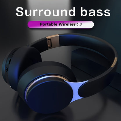 Wireless Over-Ear Headphones with Mic & FM Radio