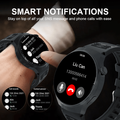 Smart Watch 2.01" - Wireless Calling, 100 Sports Modes
